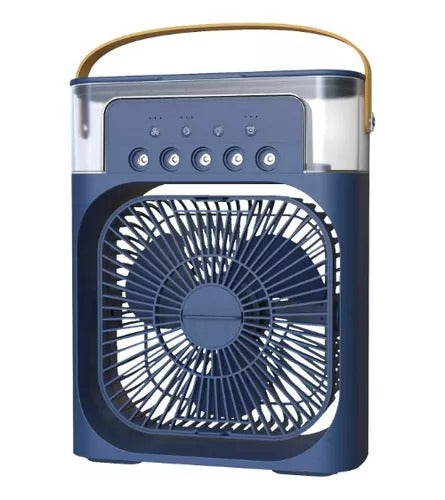 Mini Climatizador De Ar Com Reservatorio Para Agua E Gelo - Alfashop