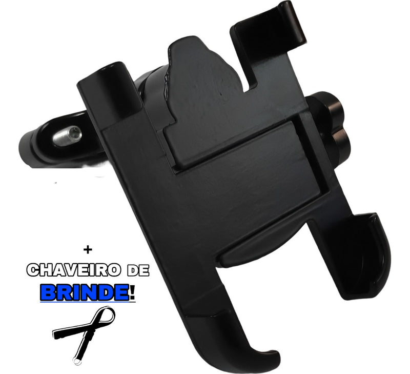 Suporte Celular iPhone Moto Bike Giratorio 360 Em Aluminio - Alfashop