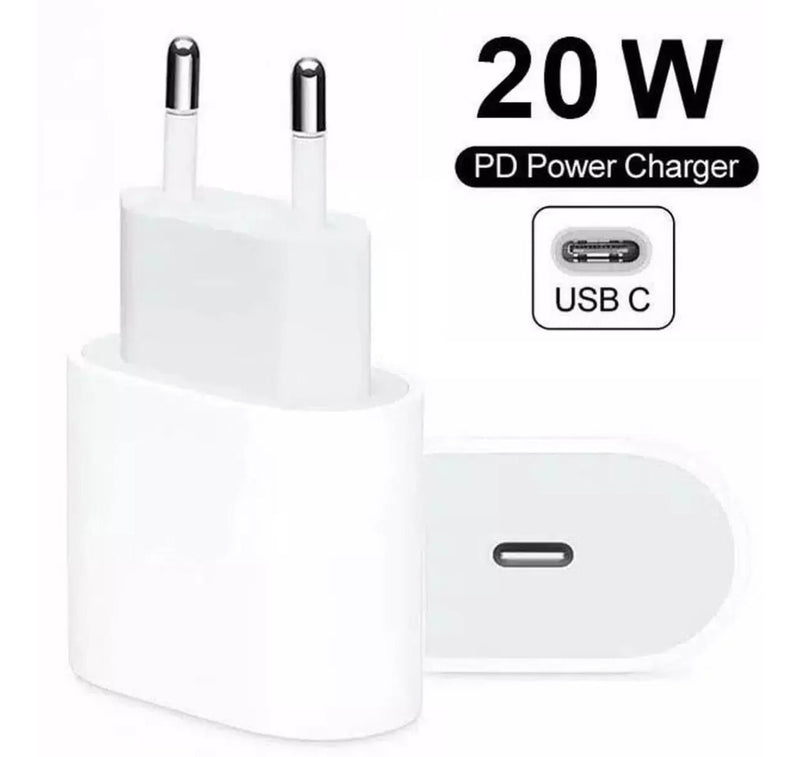 Carregador Turbo 20w iPhone 11 12 13 14 Fonte+ Cabo Completo - Alfashop