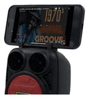 Caixa De Som com Bluetooth Kapbom Retro KA-8001 Cor Preto - Alfashop