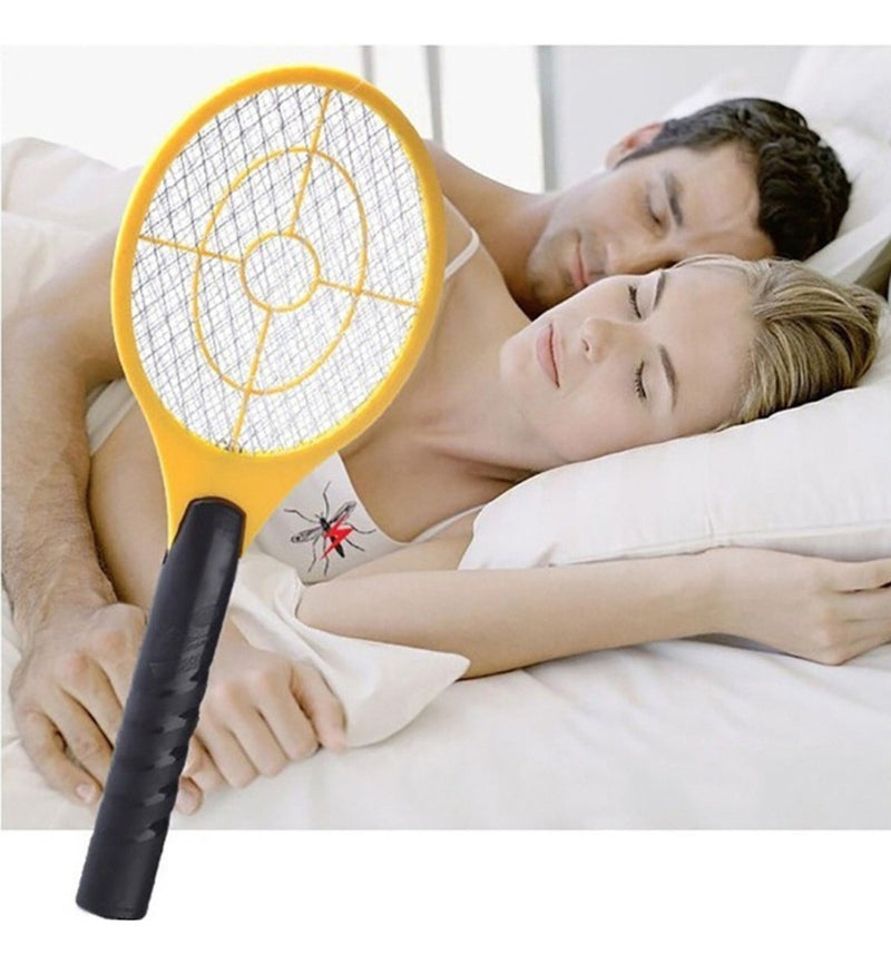 Raquete Elétrica Mata Pernilongo Mosquito Recarregável Ide - Alfashop