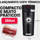 Copo Térmico Aço Inox Infusor Garrafa Caneca Vácuo Café Chá - Alfashop