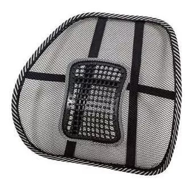 Suporte Apoio Lombar Encosto Ergonômico Cadeira Banco Carro - Alfashop