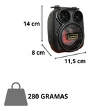 Caixa De Som 8w Bluetooth Potente Suporte Celular Portátil - Alfashop