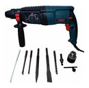 Martelete Rotativo Rompedor 960w 12 Pçs Furadeira De Impacto - Alfashop