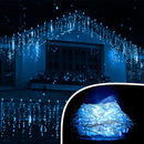 Cascata 400 Led 10m Natal Prova D´agua Quente Frio Colorido Cor Das Luzes Branco Frio 110v - Alfashop