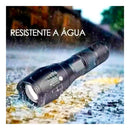 Lanterna Tática Militar Recarregável C/ Zoom Forte Lanterna Preto Luz Branco - Alfashop