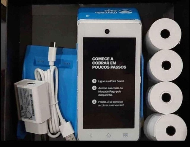 Maquininha Smart Point Maquina De Cartão Mercado Pago Nova