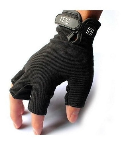 Luva Motociclista Tática Militar Airsoft Meio Dedo Ciclismo - Alfashop