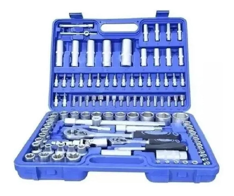 Kit Ferramentas Chave Soquetes Sextavados 108pcs Promoçao!!! - Alfashop