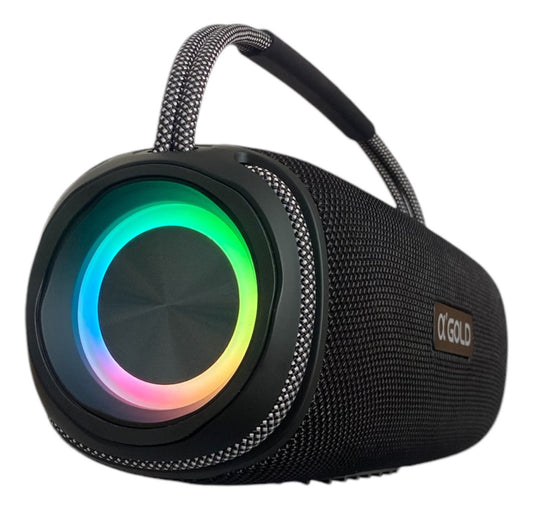 Caixa De Som 60w Grave Potente Bass Boost Sem Fio Portátil - Alfashop