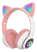 Fone De Ouvido Over-ear Gamer Sem Fio Luuk Young Lt30 Rosa C - Alfashop