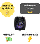 Caixa De Som 8w Bluetooth Potente Suporte Celular Portátil - Alfashop