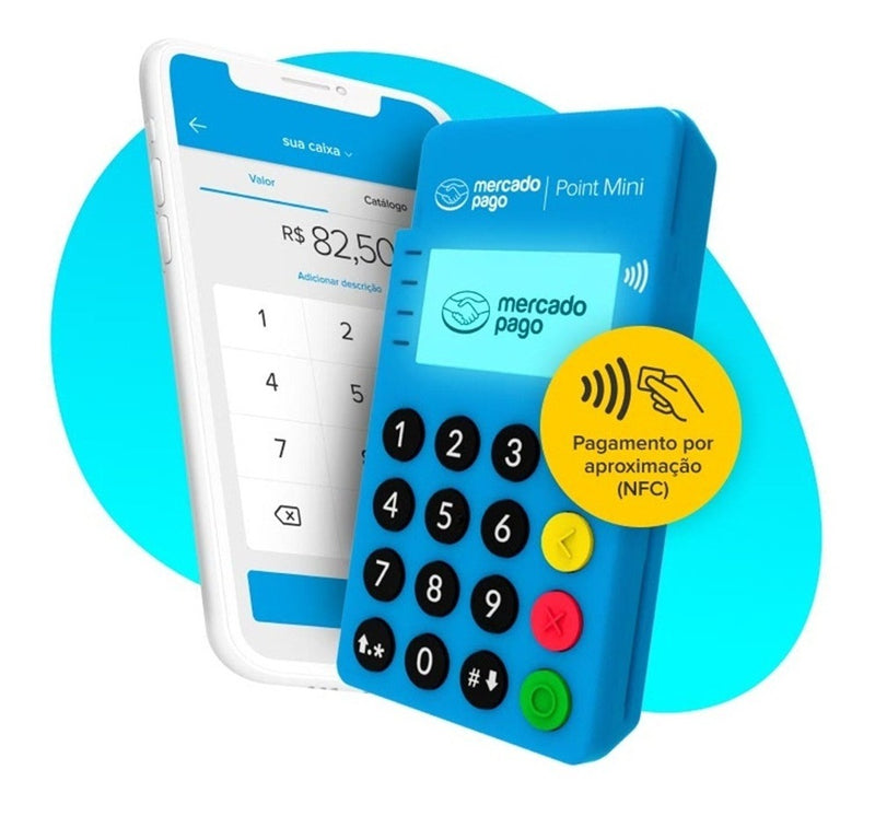 Combo Atacado 15 Point Mini Nfc1 Aproximação + 15 Qr Code - Alfashop