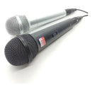 Microfones Lelong Profissional MT-1028 Dinâmico P10 cor preto/cinza - Alfashop