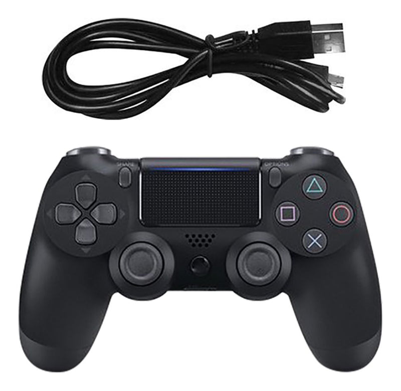 Controle FCA Compatível Com Ps4 Joystick Manete Ps4 Pc Cor Preto - Alfashop
