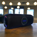 Caixa De Som Potente 120w Rms Karaoke Sem Fio Com Microfone - Alfashop