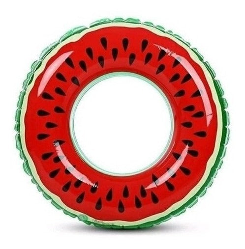 Boia Piscina Praia Inflável Cintura Melancia 80cm Redonda - Alfashop