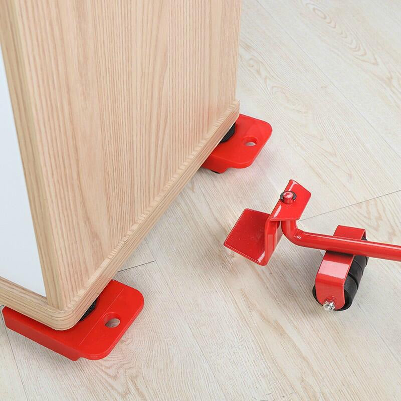 Arrasta Moveis Movedor Moveis Pesados Levantador Fácil 5pcs - Alfashop
