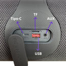 Caixa De Som Potente 120w Rms Karaoke Sem Fio Com Microfone - Alfashop