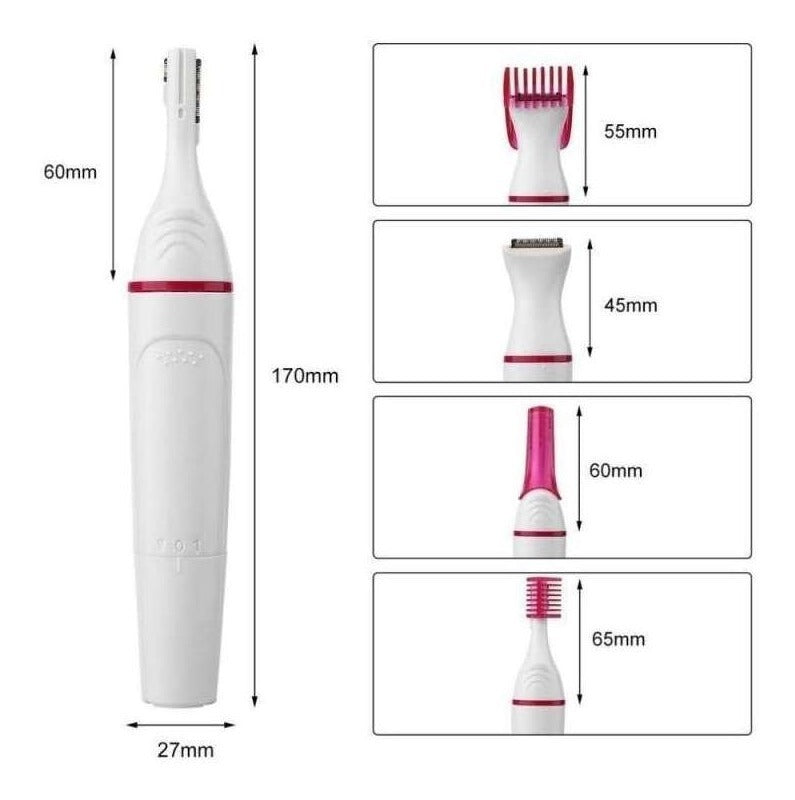 Depilador elétrico sem fio Sweet Sensitive Precision cor branco - Alfashop