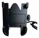 Suporte Celular P Moto De Ferro C/ Tomada Usb Waze/gps/apps - Alfashop