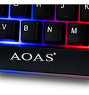 Kit De Teclado E Mouse Gamer Rgb Para Pc E Notebook - Alfashop