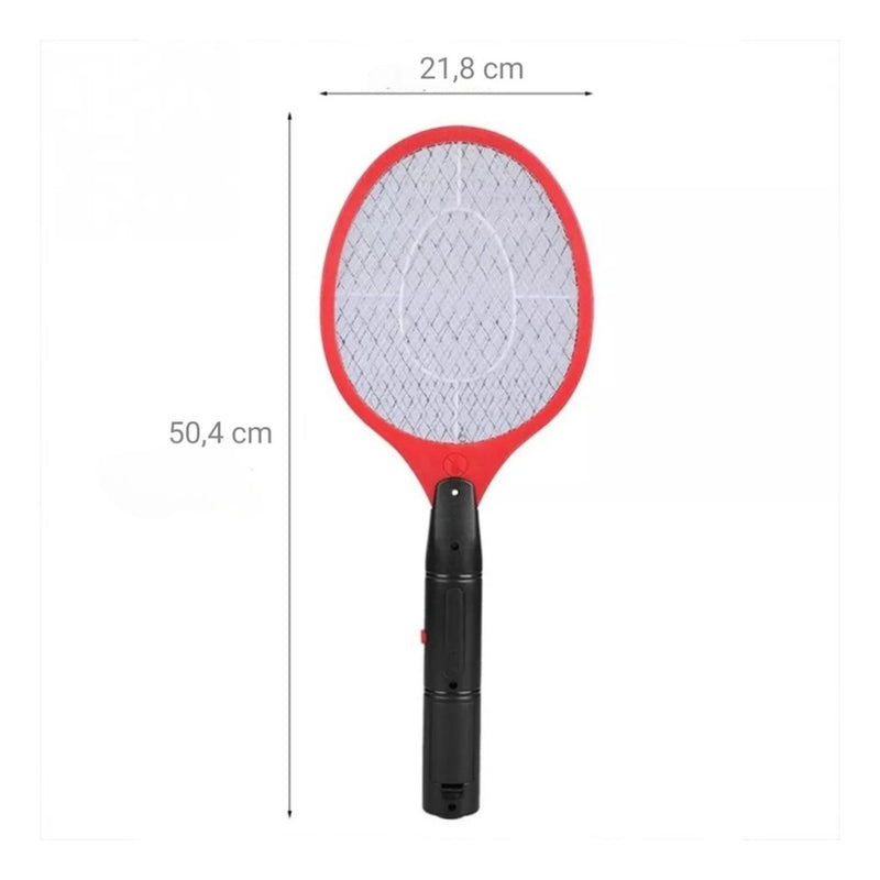 Raquete Elétrica Mata Pernilongo Mosquito Recarregável Ide - Alfashop