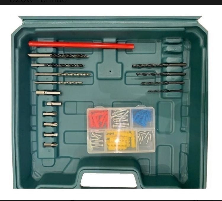 Furadeira De Impacto 13mm 820w Auto Reverso Mega Oferta - Alfashop