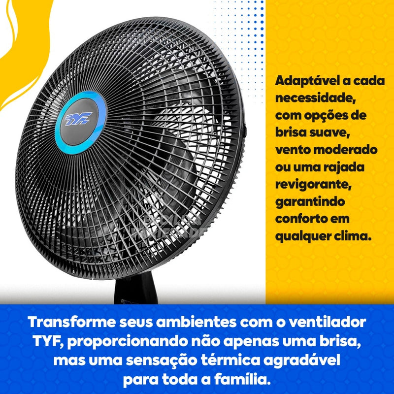 Ventilador Vertical De Alta Velocidade Tensão 110v TYF FS1608 - Alfashop