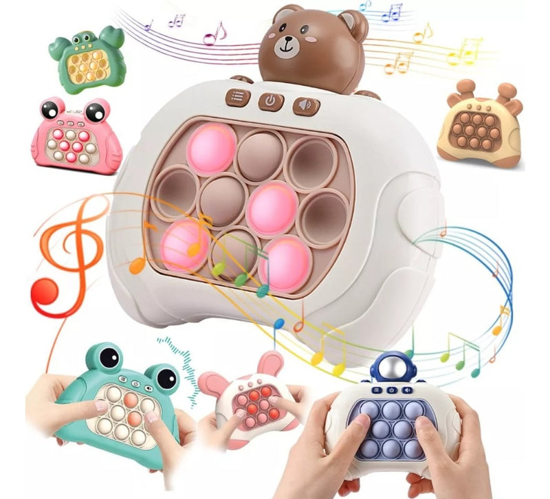 Pop It Eletronico Push Bubble Childrens Puzzle Games Quick - Alfashop