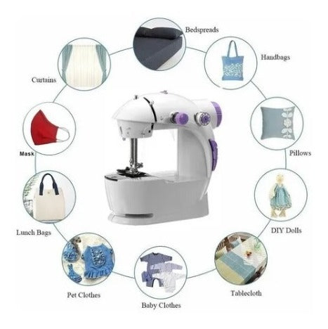 Mini Máquina De Costura 4 Em 1 - Alfashop