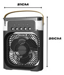 Mini Ventilador Climatizador De Ar Com Reservatório Água Cor Preto 127/220v - Alfashop