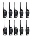 10 Baofeng Rádio Comunicador Walk Talk 777 Alcançe 12km 16ch - Alfashop