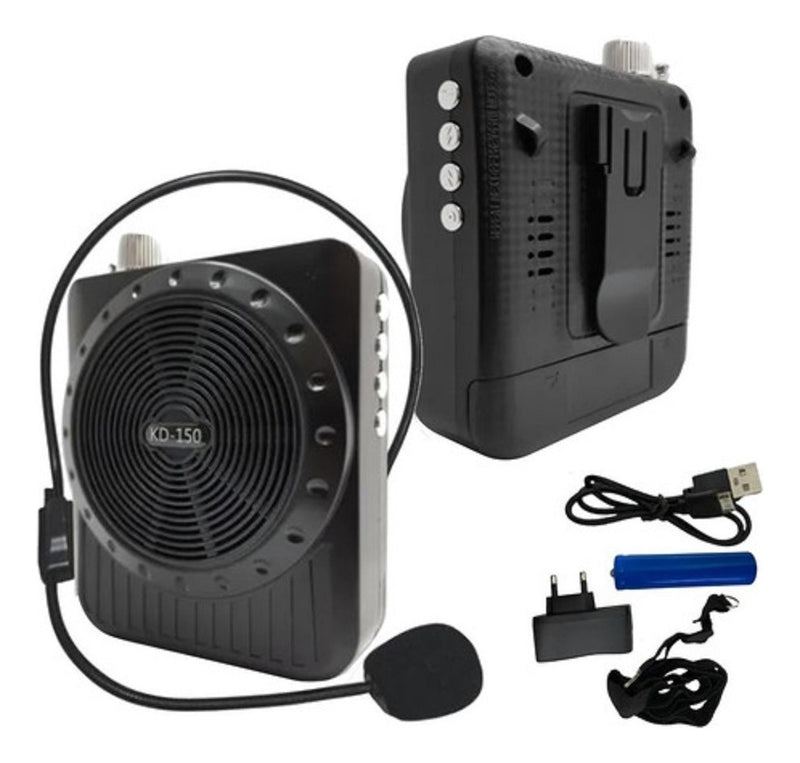 Microfone Lapela Caixa Amplificadora Professor Aula Palestra - Alfashop