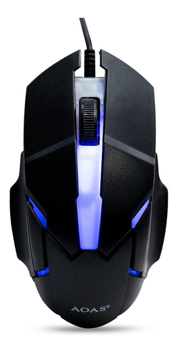 Kit Teclado E Mouse Gamer Multimídia Colorido Led Português - Alfashop