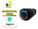 Caixa De Som Potente 120w Rms Karaoke Sem Fio Com Microfone - Alfashop