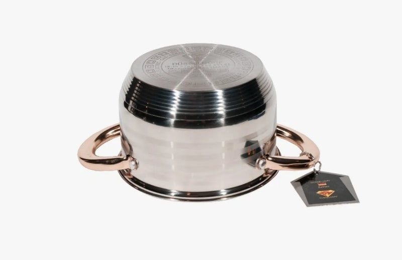 Jogo De Panelas Alemã - 23 Pçs - Anti-aderente Fogão Indução - Alfashop