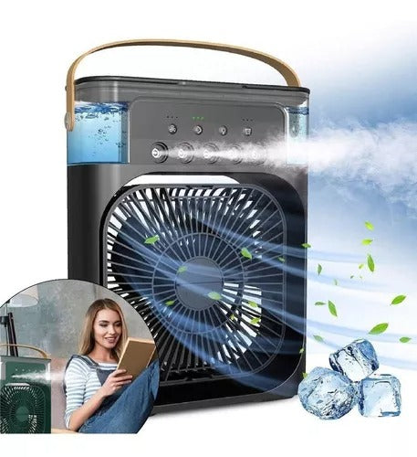 Mini Ar Condicionado Climatizador De Ar Frio Portátil Usb - Alfashop