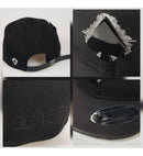 Boné Mcd Espadilha Aba Reta Fitão Preto Ajustável + Brinde - Alfashop
