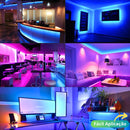 Fita Led Rgb 5050 5m A Prova D Água + Fonte Alimentação - Alfashop