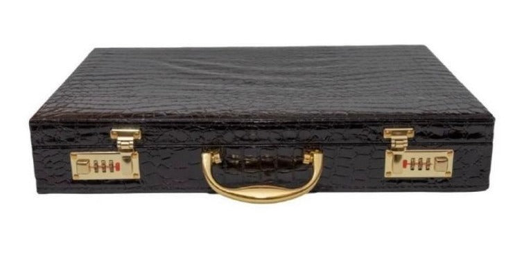 Kit Churrasco Ou Cozinha Com Maleta Em Couro 25 Peças Promo - Alfashop