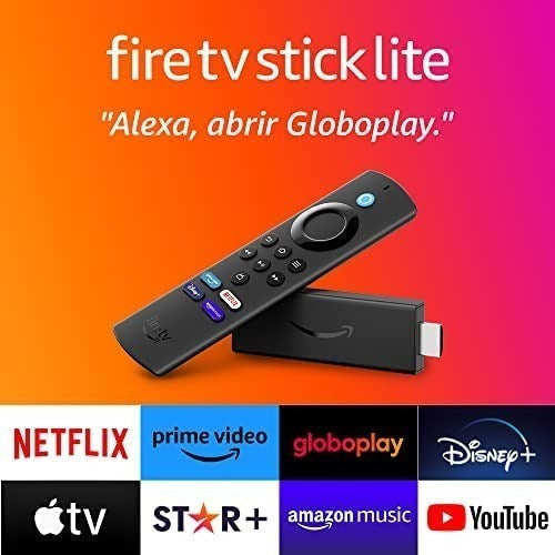 Fire Tv Stick Lite 2ª Geração Alexa Amazon Bivolt - Alfashop