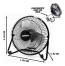 Mini Ventilador Usb Potente E Ultra Silencioso Portátil - Alfashop