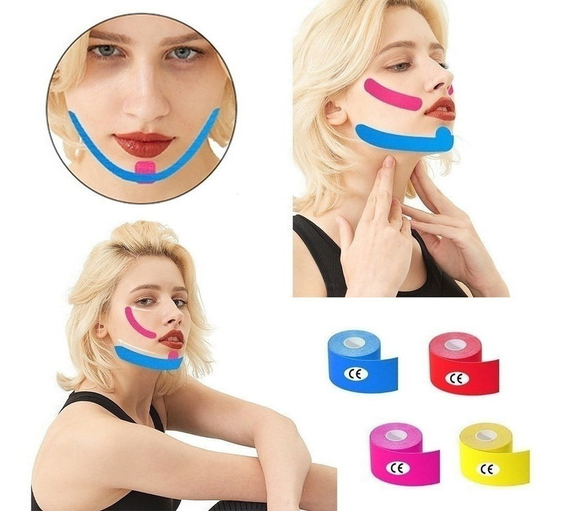 10x Bandagens Elástica 5cmx5m Fita Sports Tape Fisioterapia - Alfashop