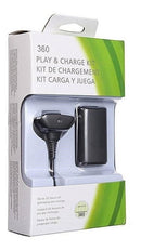 Kit Fonte E Carregador P/ Controle Xbox 360 Cabo Usb - Alfashop