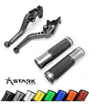 Kit Manopla Luva Manete Esportivo Stark Honda Nx 400 Falcon - Alfashop