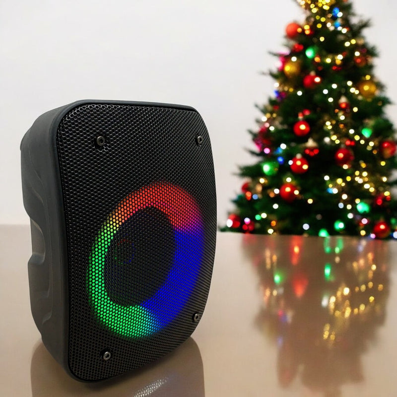 Caixa De Som Bluetooth Pequena Potente Entrada P/ Microfone - Alfashop