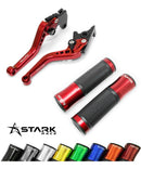 Kit Manopla Luva Manete Esportivo Stark Honda Nx 400 Falcon - Alfashop