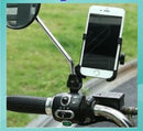 Suporte Pra Celular Pra Moto De Ferro C Carregador Retroviso - Alfashop